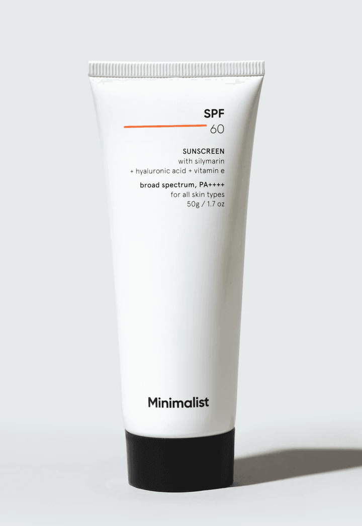 Minimalist - SPF 60 Sunscreen (50g)
