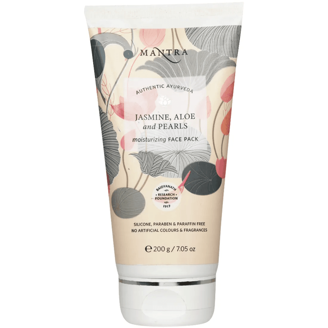 Mantra - Herbal Jasmine, Aloe & Pearls Moisturizing Face Pack (200g)