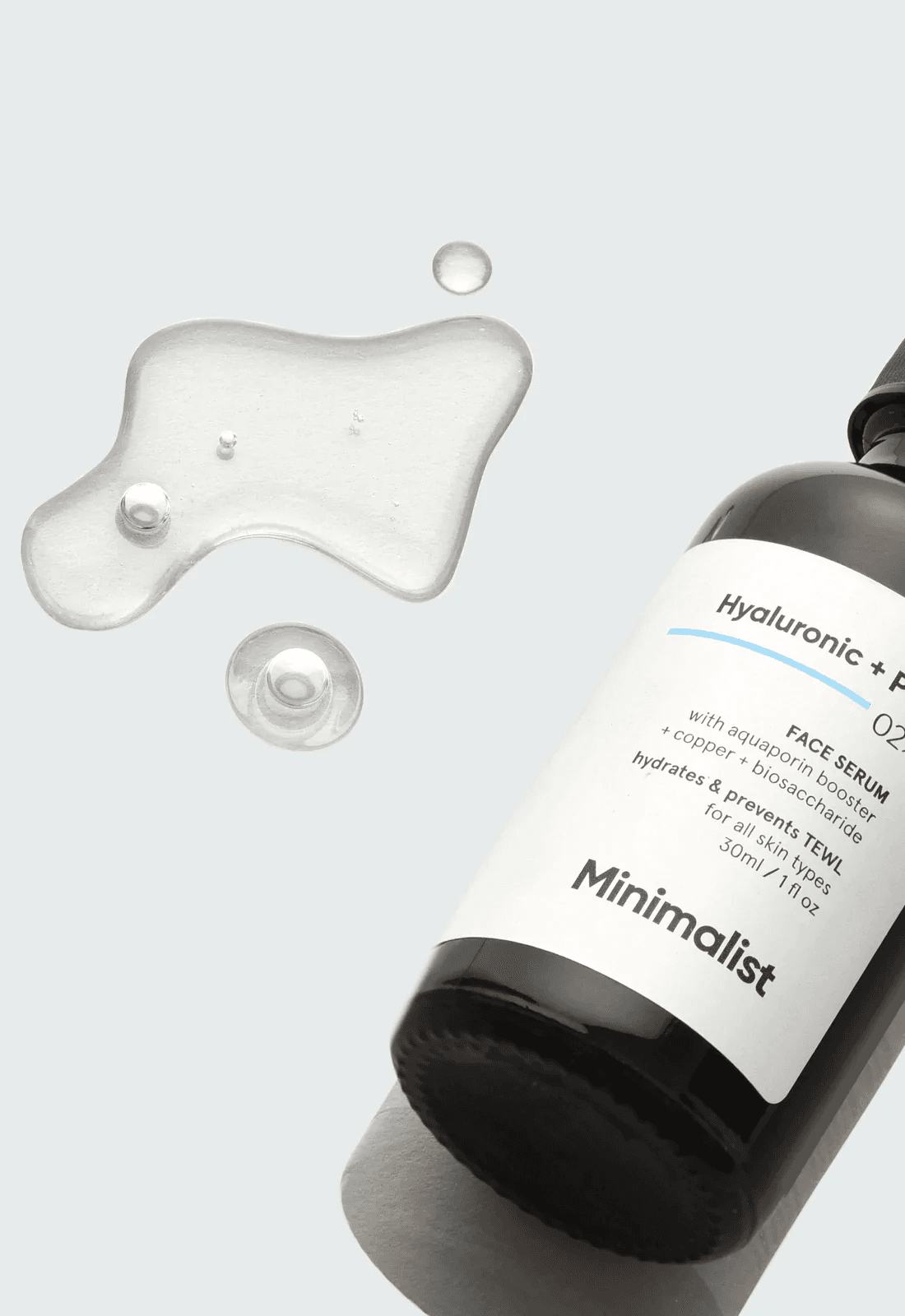 Minimalist - Hyaluronic + PGA 02% Face Serum (30mL)