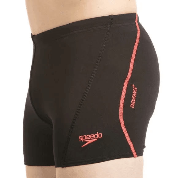 Speedo - Essential Splice Aquashort - Black - Phoenix Red (#809307B023 Size - 42) 01N