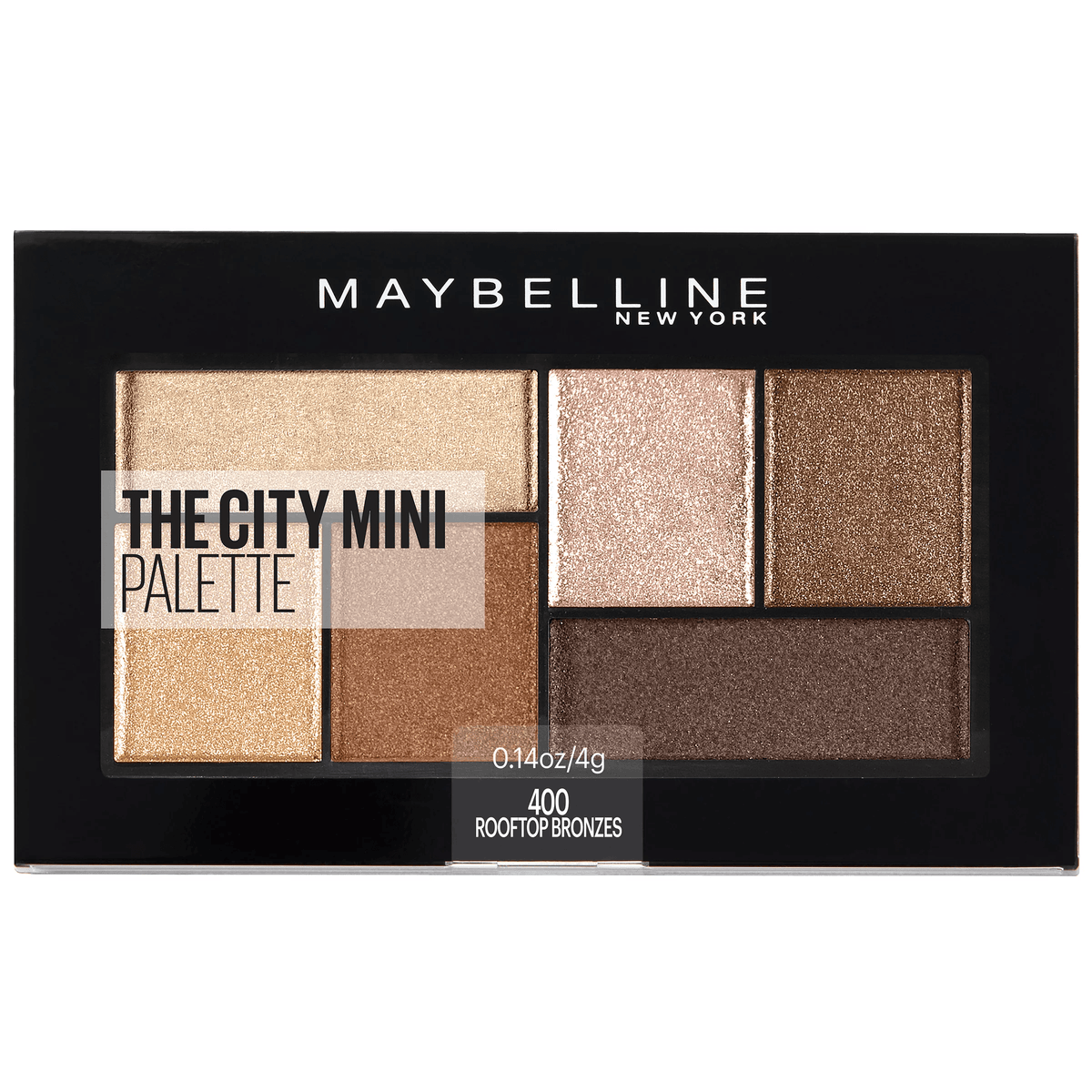 Maybelline New York - City Mini Eyeshadow Palette (Rooftop Bronze) - 6.1 g