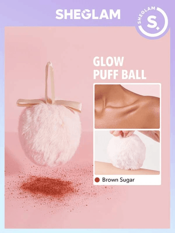 Sheglam - Glow Puff Ball-Brown Sugar