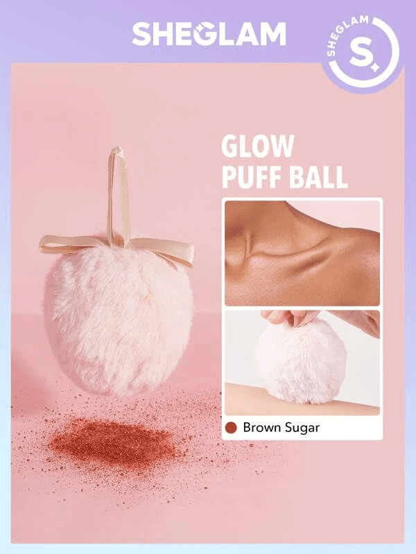 Sheglam - Glow Puff Ball-Brown Sugar
