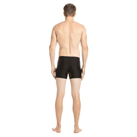 Speedo - Tech Placement Aquashort - Black - Phoenix Red (#811354B023 Size - 40) 01N