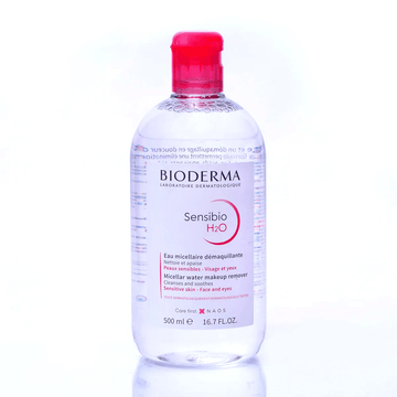 Bioderma - Sensibio H2O Makeup Removing Micellar Cleansing Solution Face & Eyes Sensitive Skin (500mL)