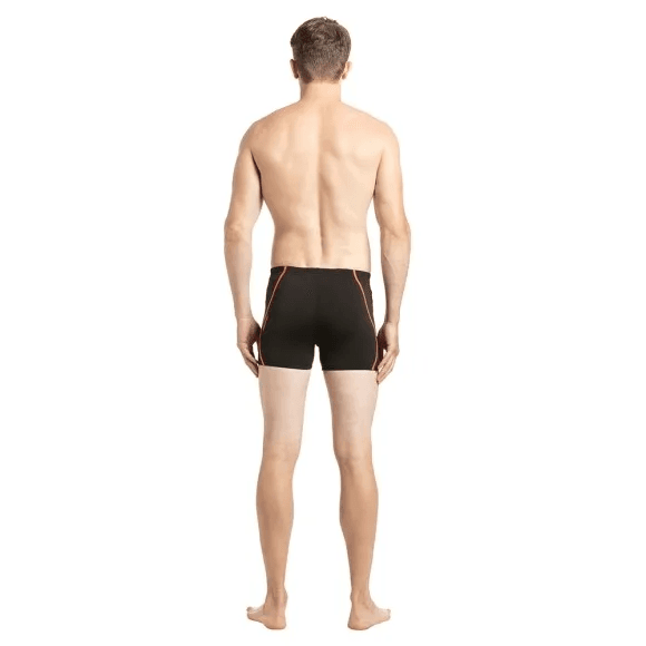 Speedo - Essential Splice Aquashort - Black - Phoenix Red (#809307B023 Size - 42) 01N
