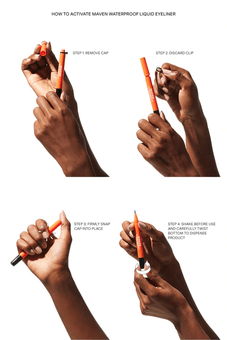 Maven Beauty - Waterproof Liquid Eyeliner (1.3mL/0.04 fl oz.)