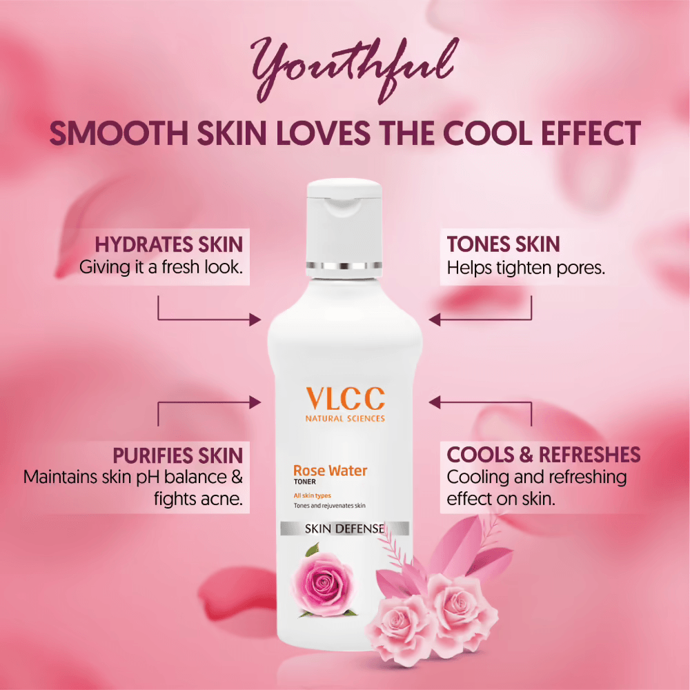 VLCC - Rose Water Toner (100mL)