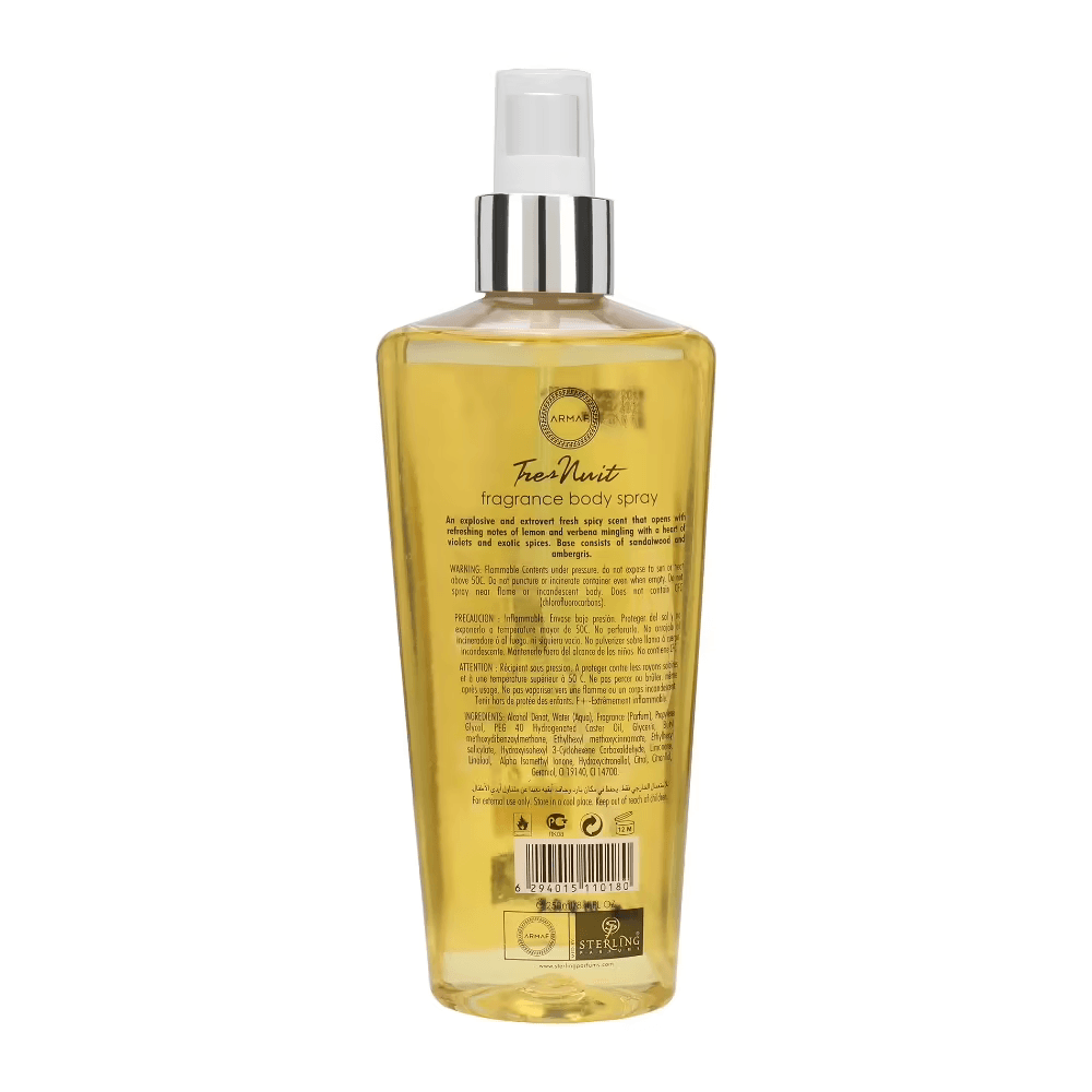 Armaf - Tres Nuit - Men Fragrance Body Spray (250mL)