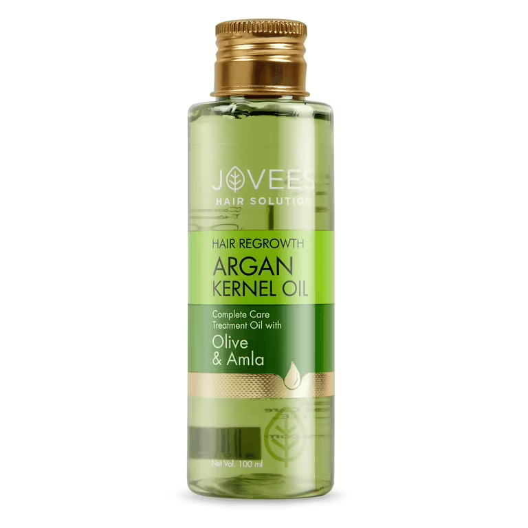 Jovees - Argan Kernel Hair Regrowth Complete Care Treatment Oil with Olive & Amla (100mL)