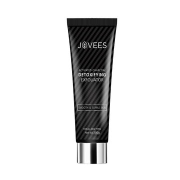 Jovees - Detoxifying Charcoal Exfoliater Scrub (100gm)