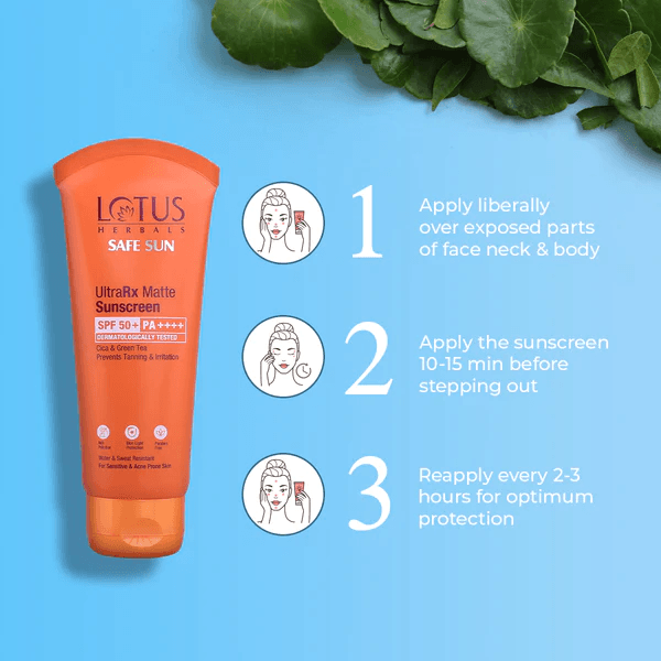 Lotus - Safesun UltraRx Matte Sunscreen SPF 50 PA++++ (50g)
