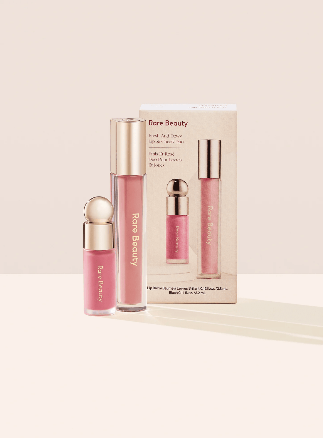 Rare Beauty - Fresh and Dewy Lip & Cheek Duo (3.8mL) and Blush (3.2mL)