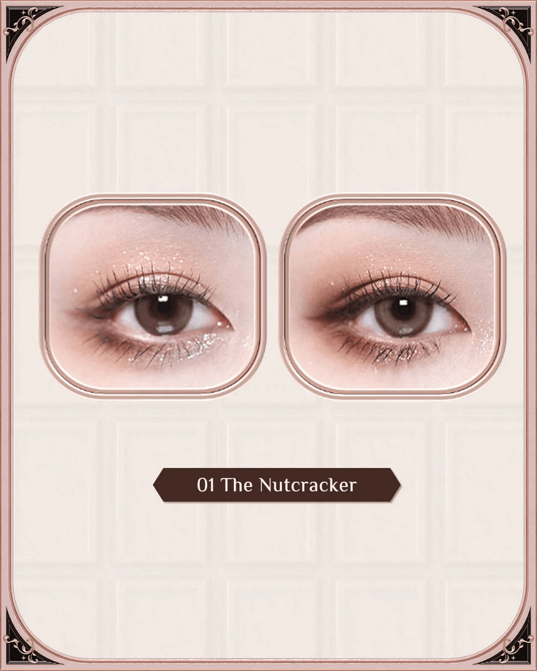 Flower Knows - Chocolate Wonder-Shop Eight-Color Eyeshadow Palette (01 The Nutcracker)