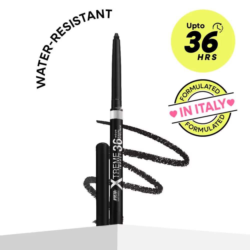 Nykaa - Xtreme Impact 36 Hour Kajal Eyeliner (0.3)