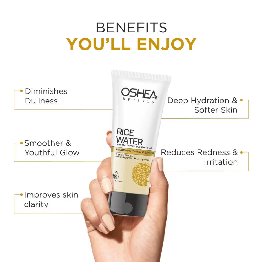 Oshea - Rice Water Brightening Cleanser (100ml)