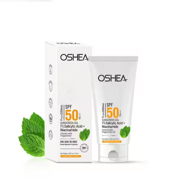 Oshea - Spf50 Pa+++ Sunscreen Gel (50ml)