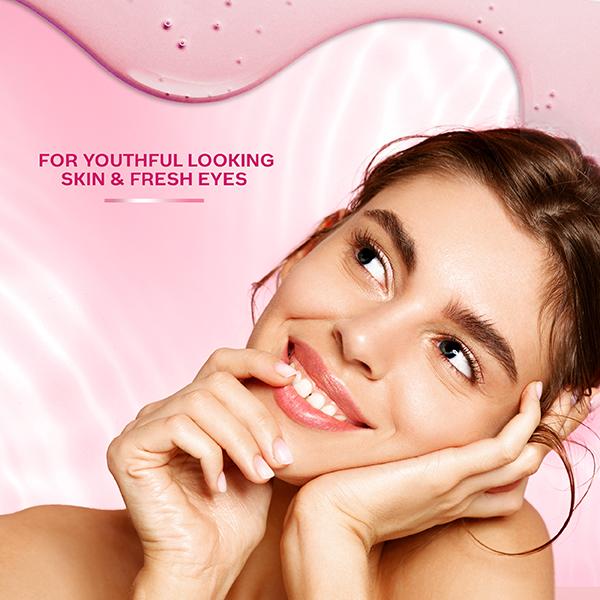 FACES CANADA - Pink Aloe Vera Fresh Eyes Serum (15mL)