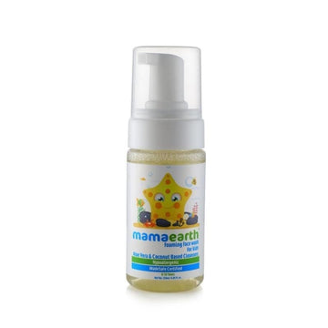 Mamaearth - Foaming Face Wash For Kids With Aloe Vera And Coconut Based Cleansers (50mL)