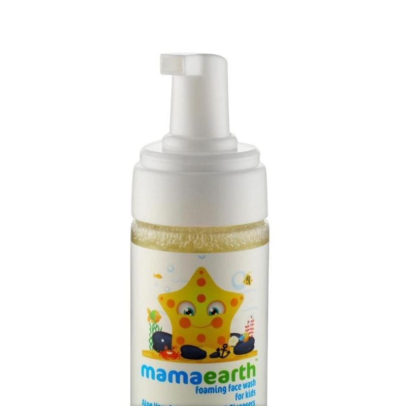 Mamaearth - Foaming Face Wash For Kids With Aloe Vera And Coconut Based Cleansers (50mL)