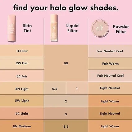 e.l.f. Halo Glow Liquid Filter Foundation