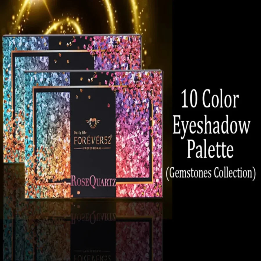 Forever 52 - The Gemstone Collection 10 Colour Eyeshadow Palette PERIDOT (GMS002)