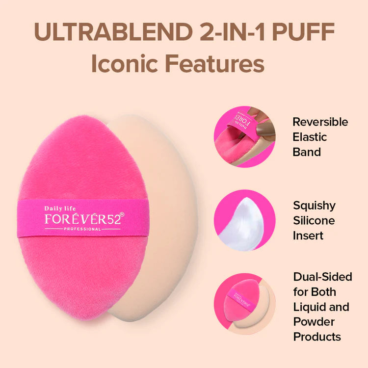 Forever 52 - Ultrablend 2 in 1 Puff & Sponge