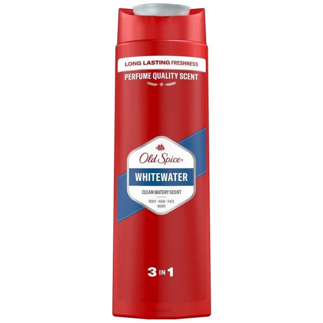Old Spice - White Water Clear Water Scent 3 In 1 Body , Hair , Face Wash (400ML)