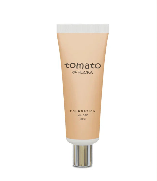 Flicka - Tomato Foundation With Spf (30ML)