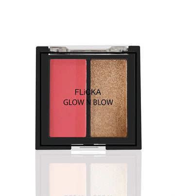 Flicka - Duo Blusher + Highlighter Glow N Blow