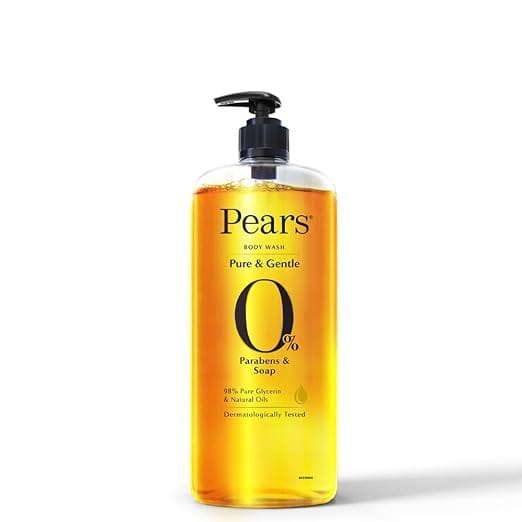 Pears - Pure & Gentle Body Wash 0% Parabens & Soap (750ML)