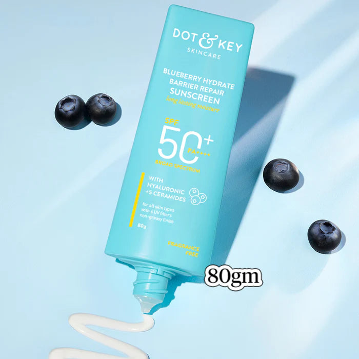 Dot & Key - Blueberry Hydrate Barrier Repair Sunscreen SPF 50 PA++++ (80g)