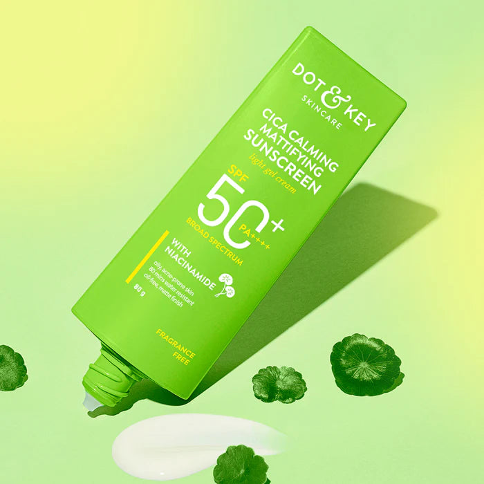 Dot & Key - Cica Calming Mattifying Sunscreen SPF 50 PA++++ (80g)