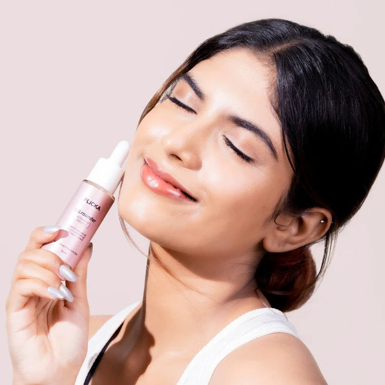 Flicka - Oil Rounder Pre & Post Makeup Oil (30ML)
