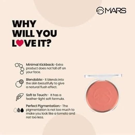 Mars - Flush Of Love Face Blusher