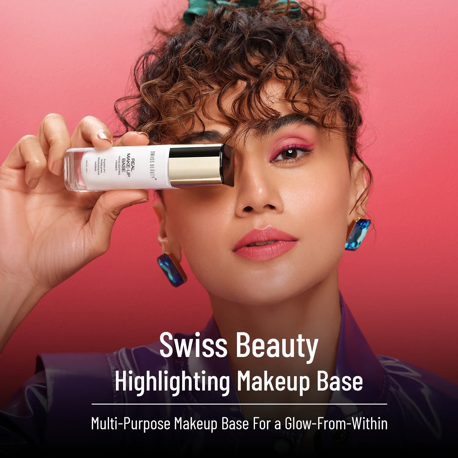 Swiss Beauty - Real Makeup Base Highlighting Primer (32Ml)