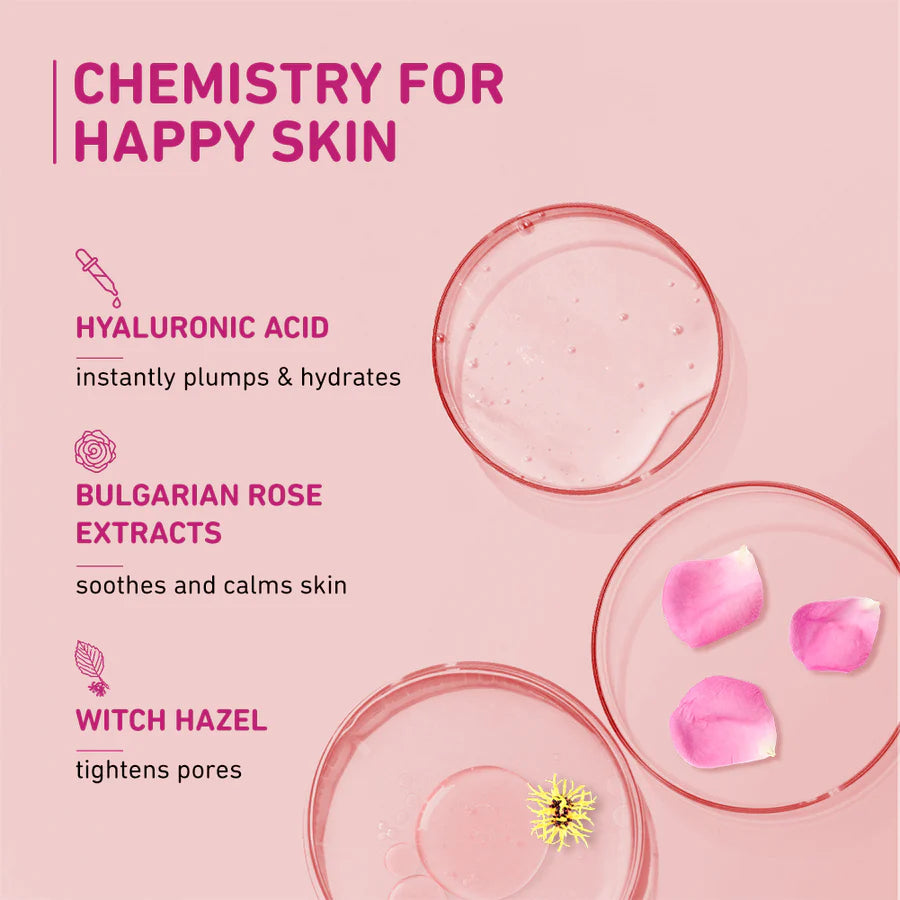 Plum - Bulgarian Valley Rose Water Toner With Hyaluronic Acid (100ML)