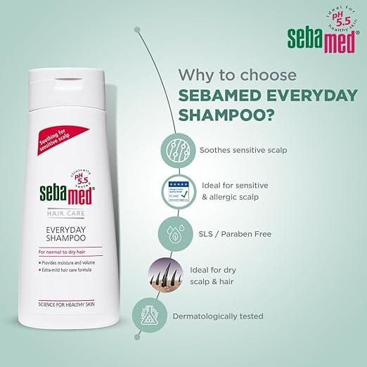 Sebamed - Everyday Shampoo For Normal To Dry Hair PH 5.5 (200ML)