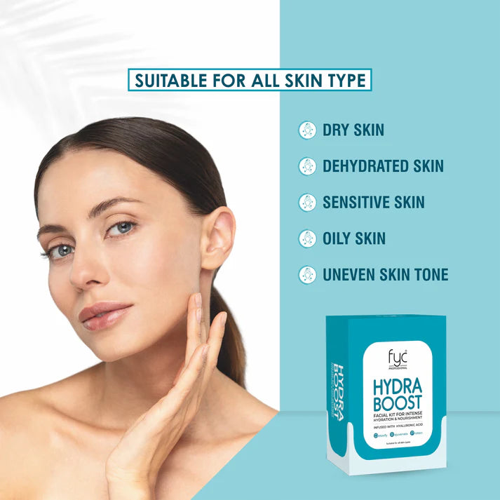 FYC Professional - Hydra Boost Facial Kit For Intense Hydration & Nourishment