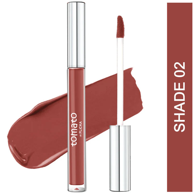Flicka - Tomato Liquid Lipstick