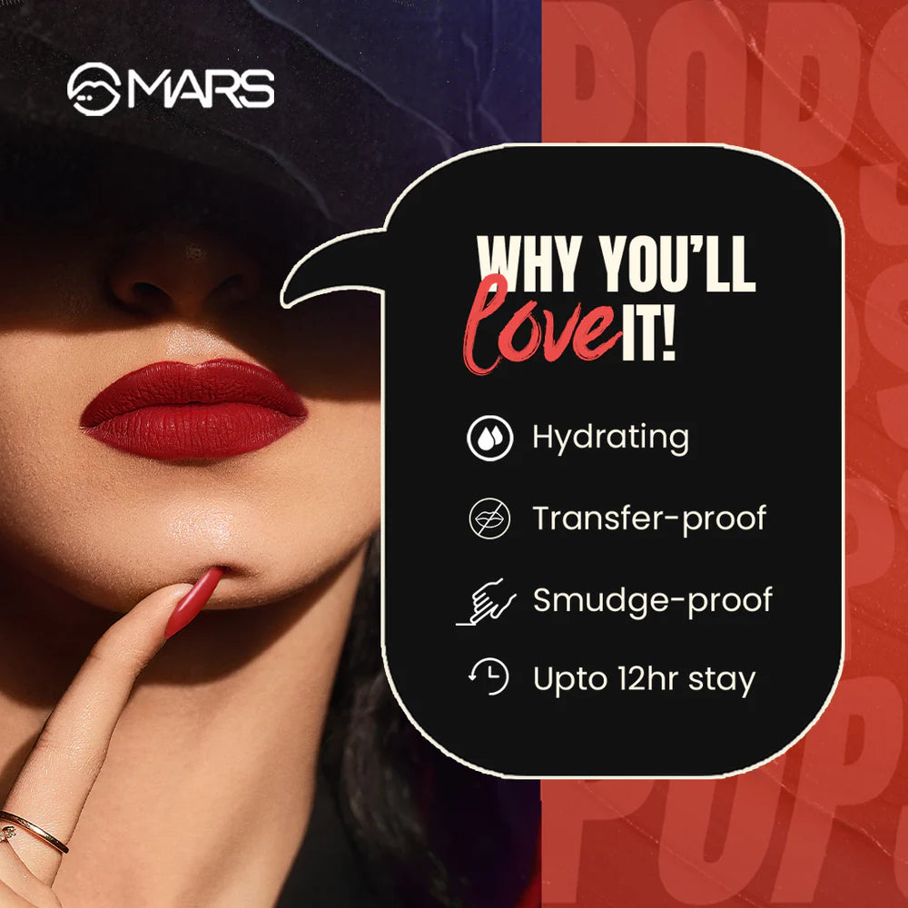 Mars - Popstar Liquid Mousse Lipstick