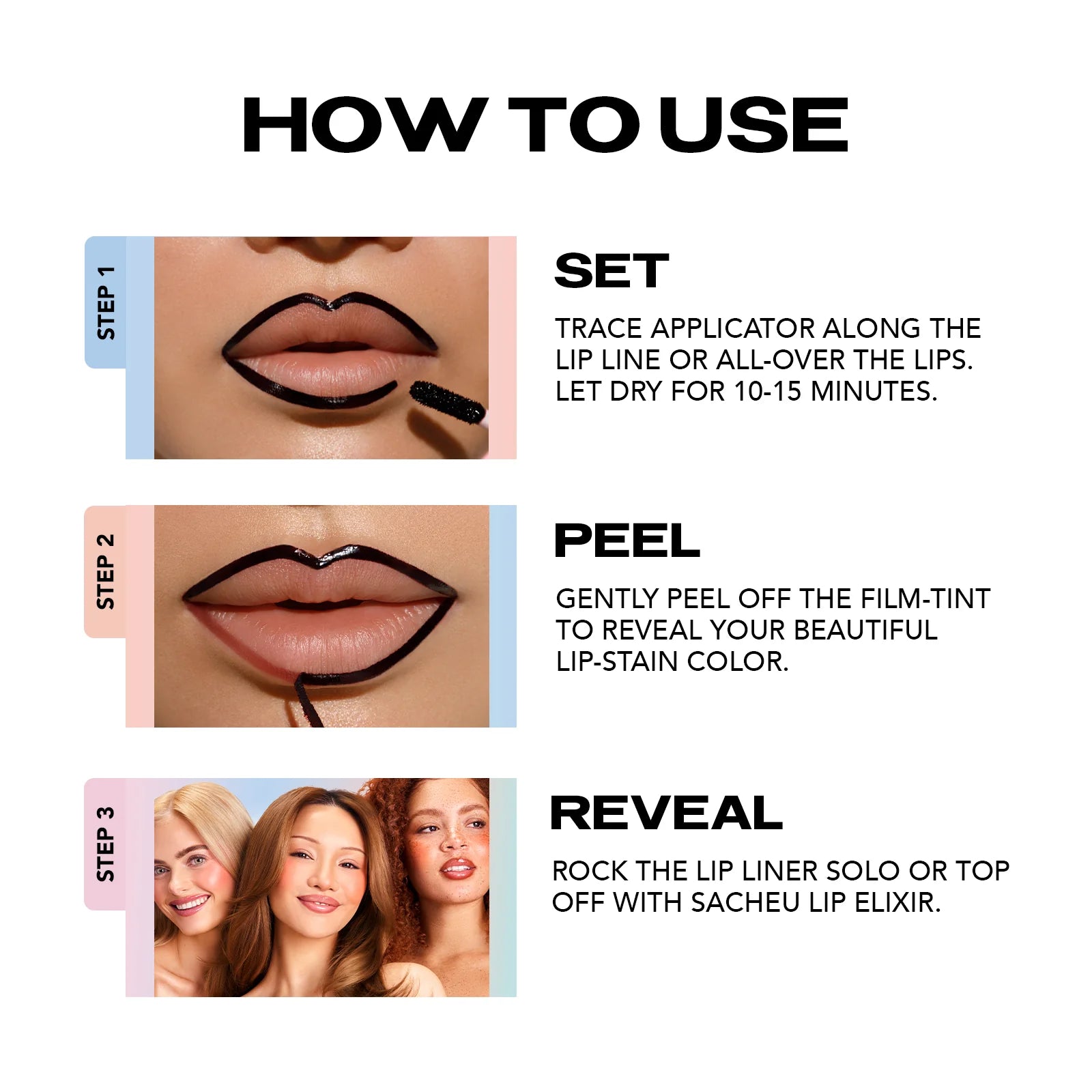 Sacheu - Peel Off Lip Liner Stay - N (3.5ML)