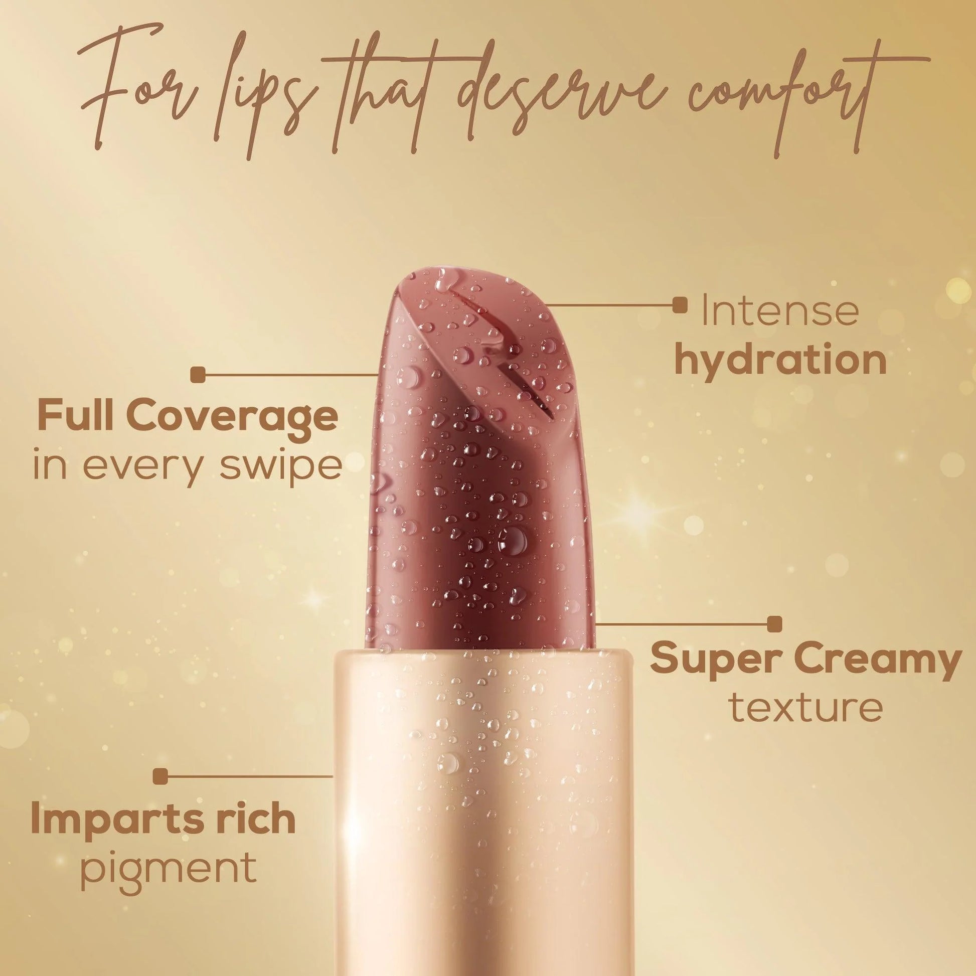 Renee - H2O Hydrating Creme Lipstick (4g)