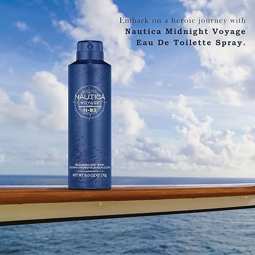 Nautica - Voyage N - 83 Deodrizing Body Spray (170g) [Buy 1 Get 1 Free]
