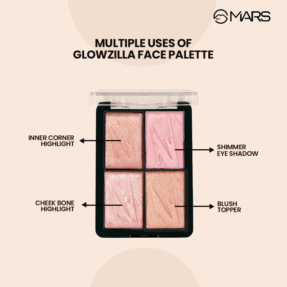 Mars - Glowzilla Palette Face Kit