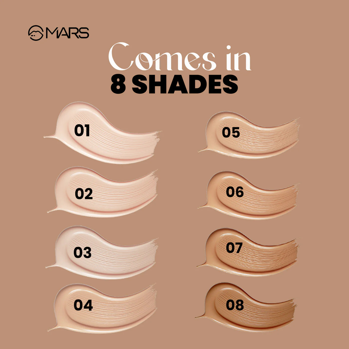Mars - Foundation High Coverage Formula (40ML)