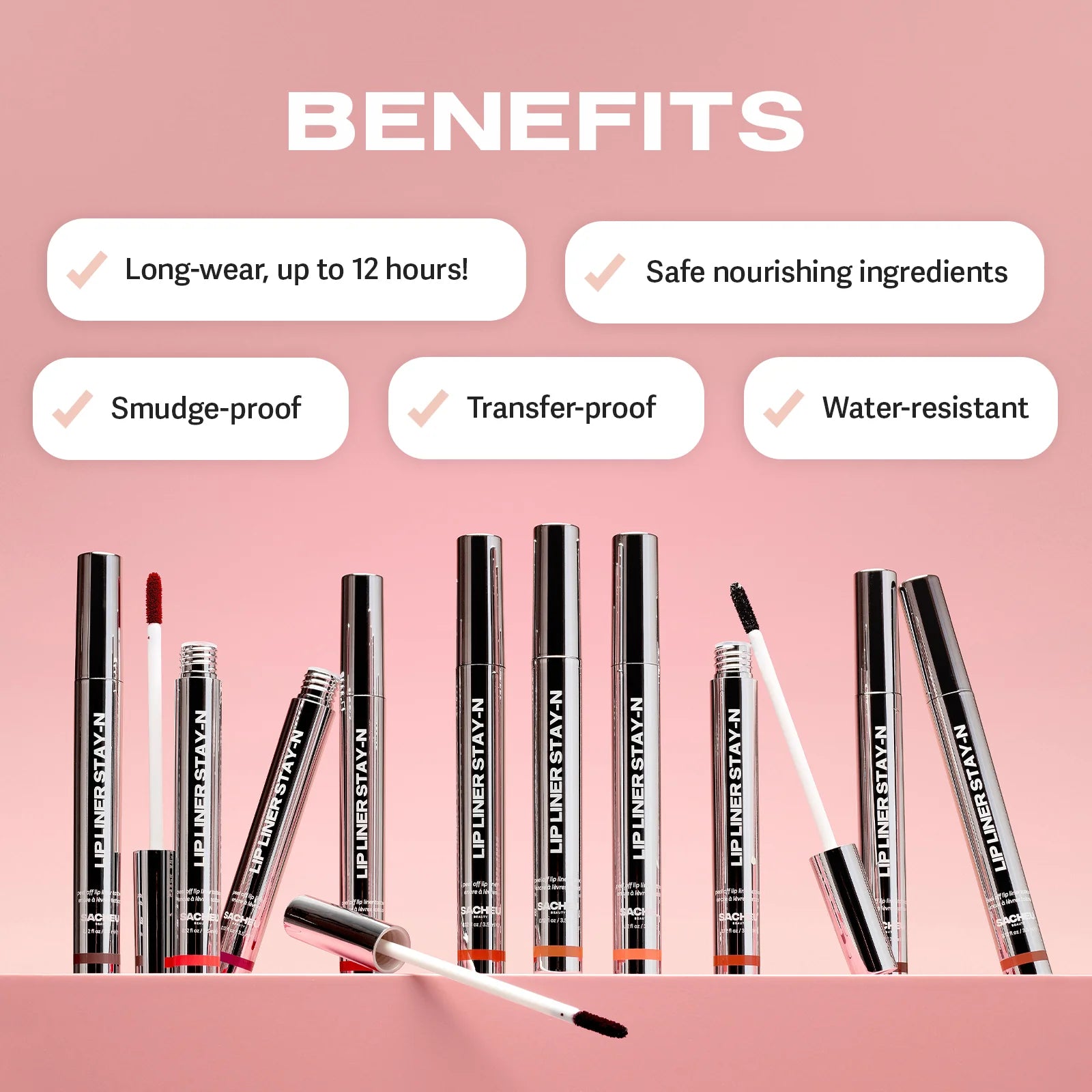 Sacheu - Peel Off Lip Liner Stay - N (3.5ML)