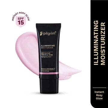 Pilgrim Illuminating Moisturizer Spf15 Rosy Glow (30ml)