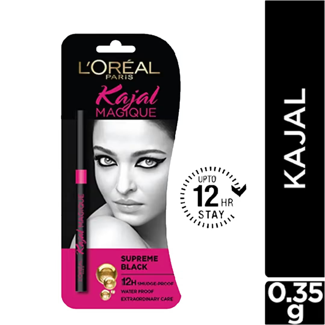 Loreal Paris - Kajal Magique Supreme Black (0.35g)