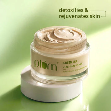 Plum – Green Tea Clear Face Mask (60g)